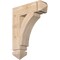 Ekena Millwork Thorton Arts & Crafts Smooth Bracket, Douglas Fir, 3 1/2"W x 14"D x 18"H BKT04X14X18THR03SDF - alternate 1